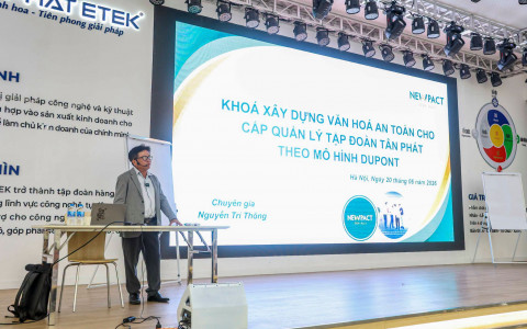Tân Phát ETEK Tổ Chức Đào Tạo Văn Hóa An Toàn Dành Cho Cấp Quản Lý
